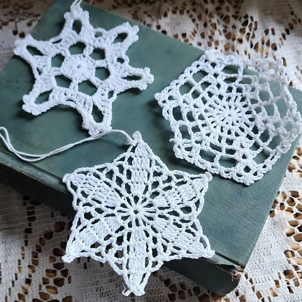 Vintage Crochet Ornaments